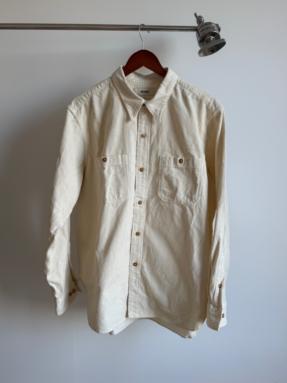 Buck Mason Craftsman Corduroy Station Workshirt